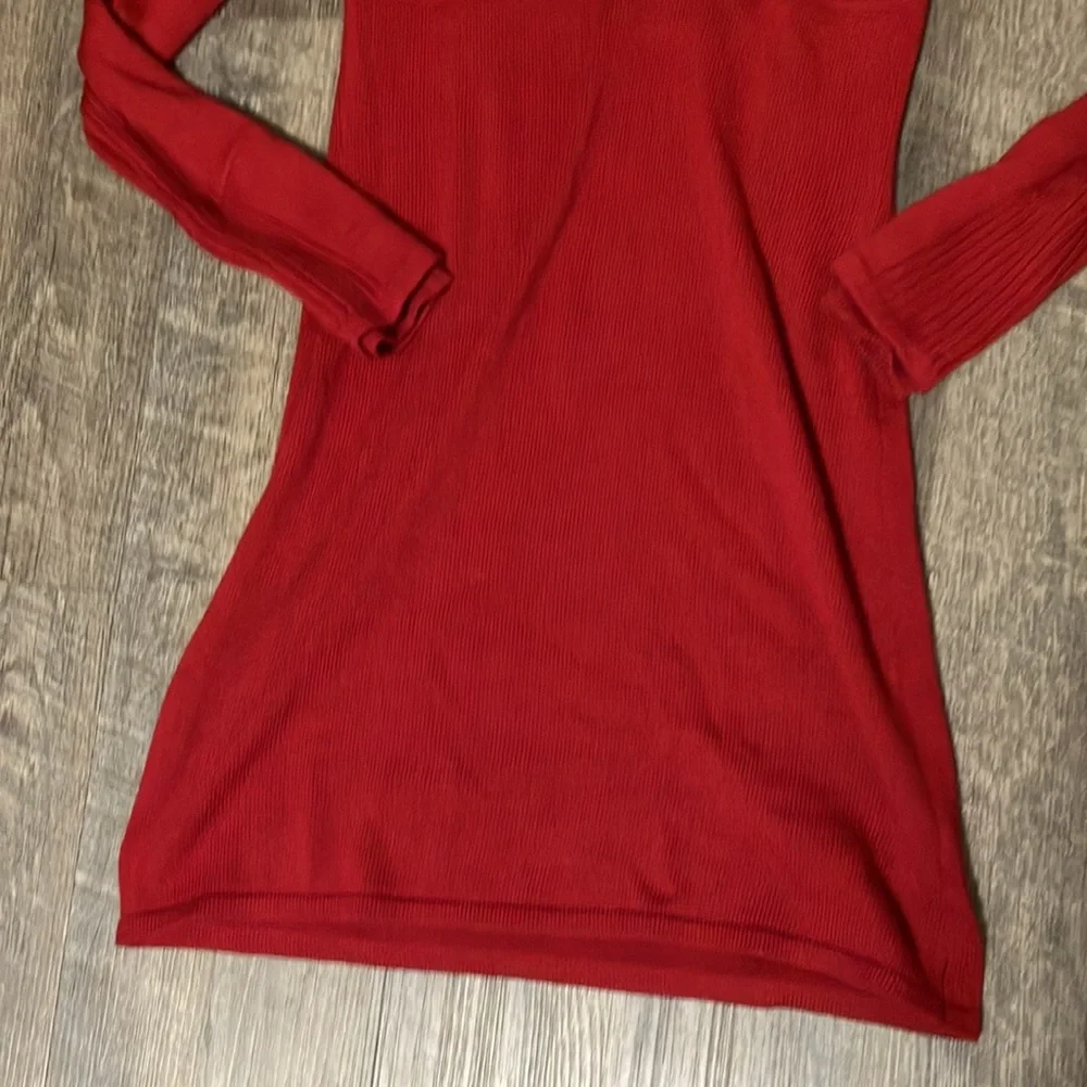 Athleta Wool Blend Sweaterdress in Red - Picture 3 of 12